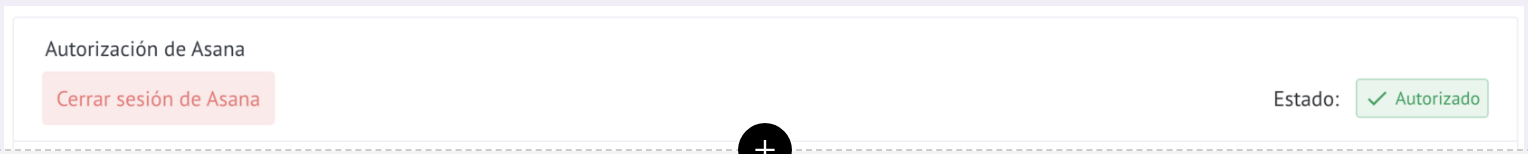 Autorización en Asana